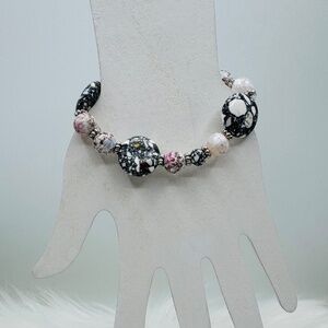 Large Natural Stone Beaded Unique Design Bracelets Style 201